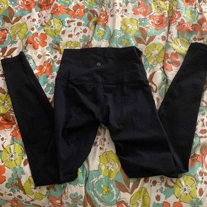 Black Lululemon Leggings size 4